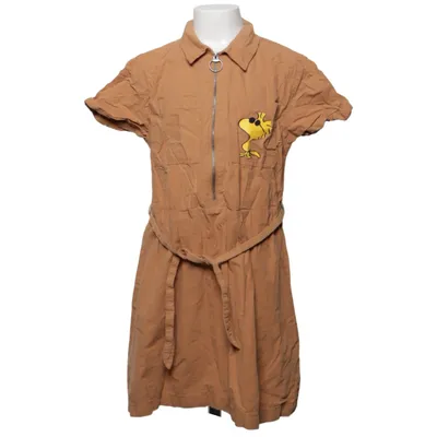 Robe chemise (Marron) de Zara x Peanuts Coton