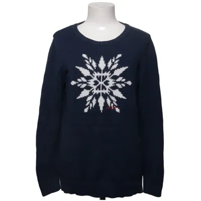 Weihnachtspullover (Blau, Weiß) von Tommy Hilfiger Baumwolle