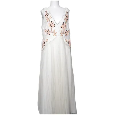 Maxikjole (Hvid, Pink) fra Karen Millen Polyester