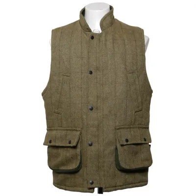 Ytterväst (Grön) från Walker and Hawkes Akryl, Polyester, Ull
