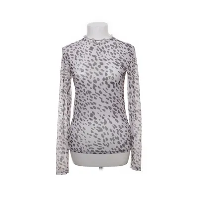 T-shirt à manches longues (Gris, Noir) de NA-KD Élasthane, Polyester
