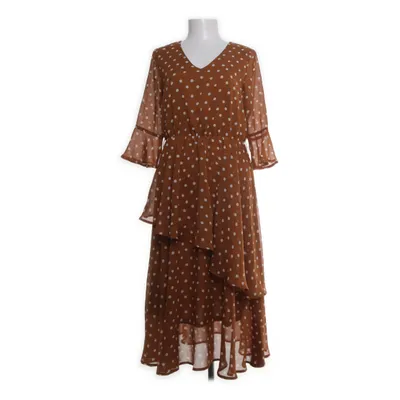 Dress (Brown, White) from Love Copenhagen Polyester