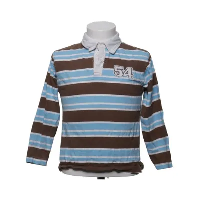 Rugby shirt (Blauw, Bruin, Wit) van Mini Stars Katoen
