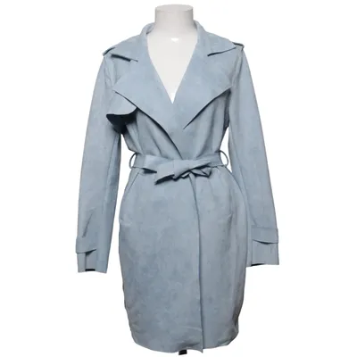 Trench coat (Blue) from King of Fashion Elastane, Polyester