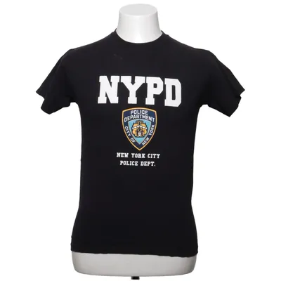 T-shirt (Black) from NYPD Cotton
