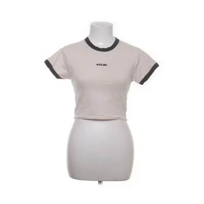 T-shirt (Beige, Schwarz) von Karo Kauer Baumwolle, Elasthan