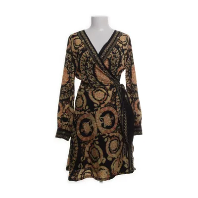 Omlottklänning (Svart, Flerfärgad)