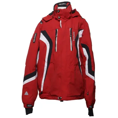 Ski-jas (Rood, Zwart, Wit) van Icepeak Polyamide, Polyester
