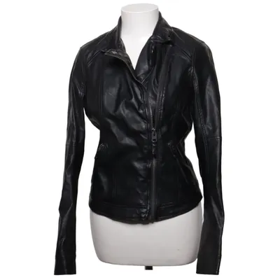 Biker jacket (Black) from Abercrombie & Fitch Polyester, Polyurethane