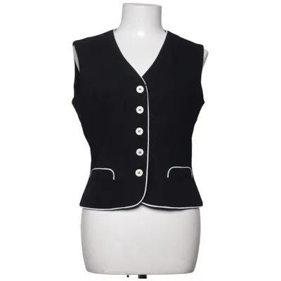 Suit vest (Black) from Jürgen Michaelsen Polyester, Viscose