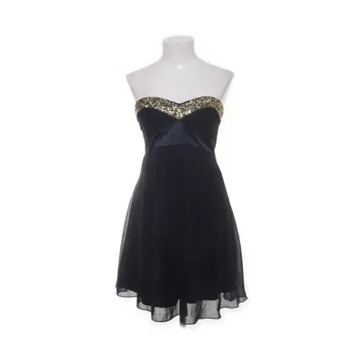 Cocktailklänning (Blå, Guldfärgad) från Elise Ryan Bomull, Elastan, Polyester