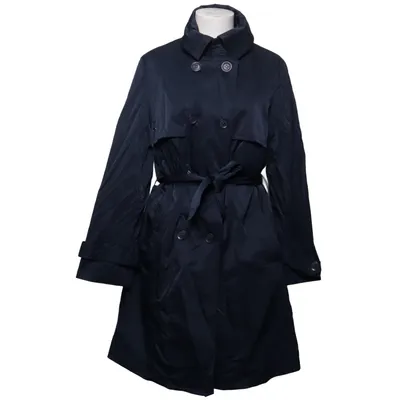 Trenchcoat (Blauw) van Herluf Design Polyamide, Polyester