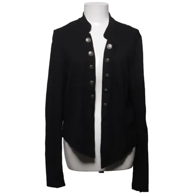 Jacket (Black) from Luxzuz Elastane, Polyester, Viscose