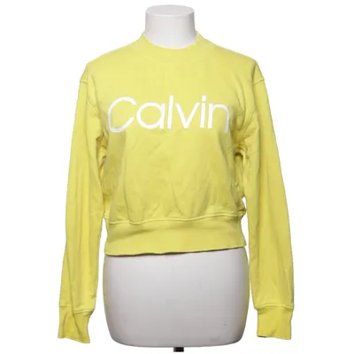 Collegetröja (Gul) från Calvin Klein Performance Bomull, Polyester