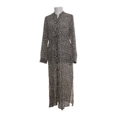 Dress (Beige, Black) from Zusss Polyester