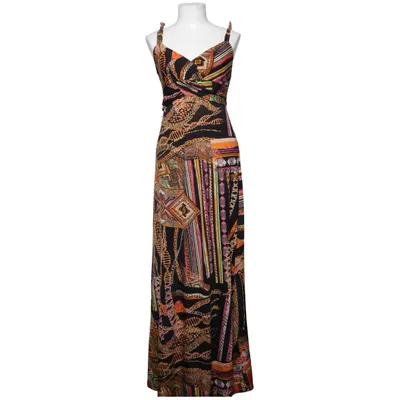 Maxi dress (Black, Multicolored) from Stella Morgan Elastane, Polyester