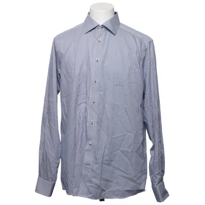 Shirt (Blue, White) from J. Harvest & Frost Cotton