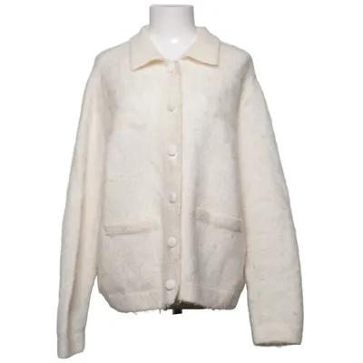 Cardigan (Hvid) fra H&M Premium Quality Polyamid, Mohair, Uld, Elastan