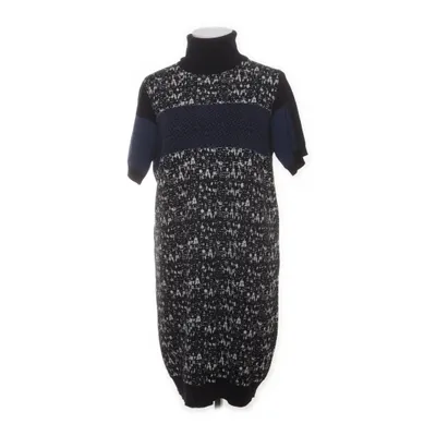Turtleneck dress (Black, White, Blue) from Iceberg Wool