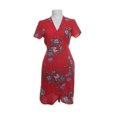 Omlottklänning (Röd, Flerfärgad) från Bik Bok Polyester