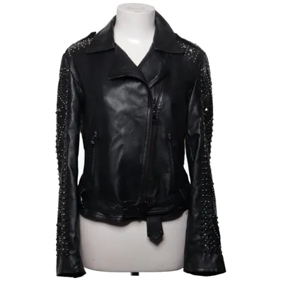 Bikerjakke (Sort) fra Karl Lagerfeld Polyester, Polyurethan, Viscose