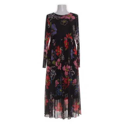 Maxikjole (Sort, Flerfarvet) fra Nümph Elastan, Polyester, Viscose