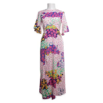 Långklänning (Vit, Rosa, Flerfärgad) från Influence Polyester