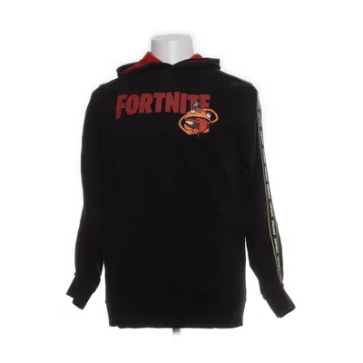 Huvtröja (Svart, Flerfärgad) från Fortnite Bomull, Polyester