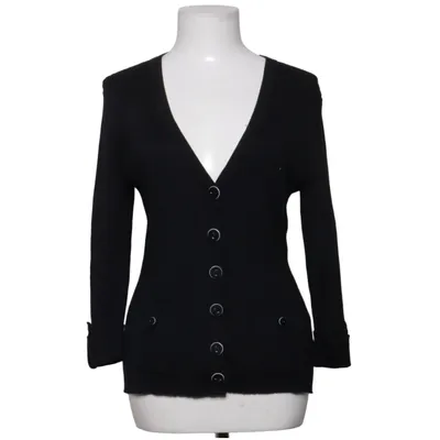 Cardigan (Black) from Wico Cotton, Elastane, Modal, Polyamide
