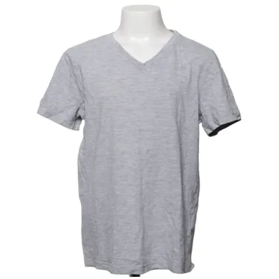 T-shirt (Grijs) van H&M Basic Katoen, Viscose