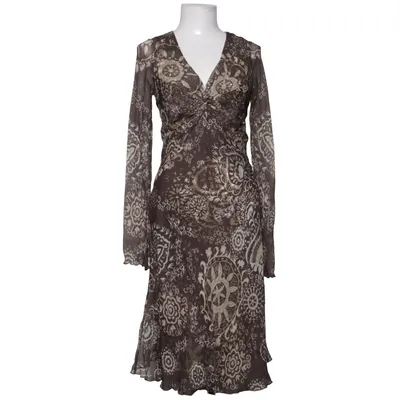 Robe (Marron) de Nougat London Soie
