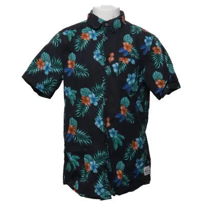 Short sleeve shirt (Black, Multicolored) from H&M Kids Cotton