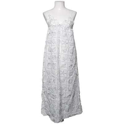 Maxi dress (White, Multicolored) from Divided by H&M Viscose, Polyamide