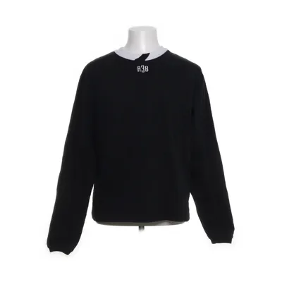 Sweatshirt (Black, White) from A3B Cotton