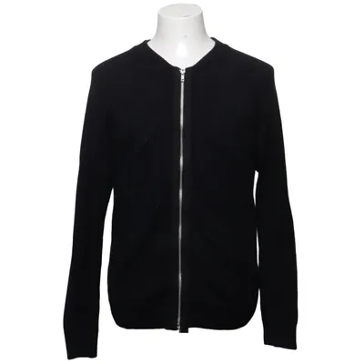 Cardigan (Black) from Emilio Denim Acrylic, Cotton