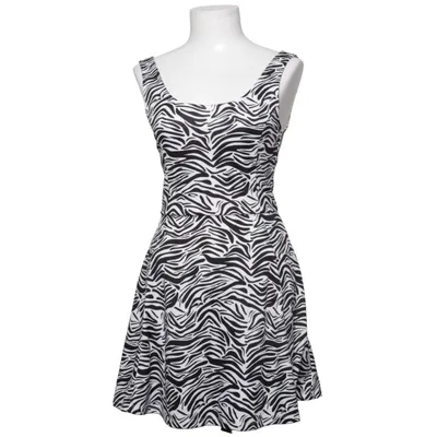Dress (Black, White) from Divided by H&M Elastane, Polyester