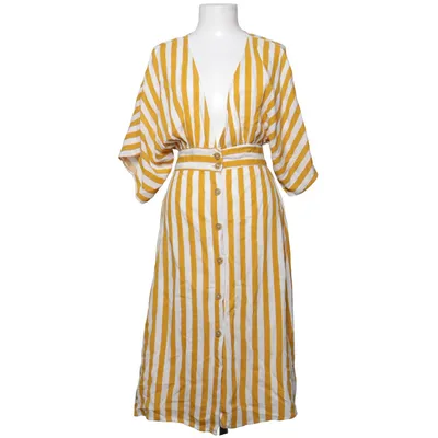 Robe chemise (Jaune, Blanc) de Japna
