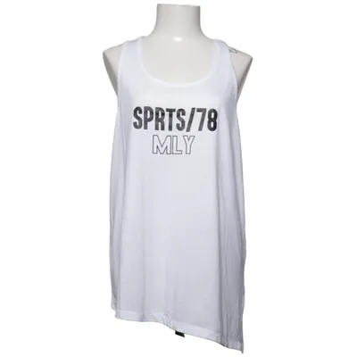 Débardeur (Blanc) de MLY Sports Polyester, Viscose