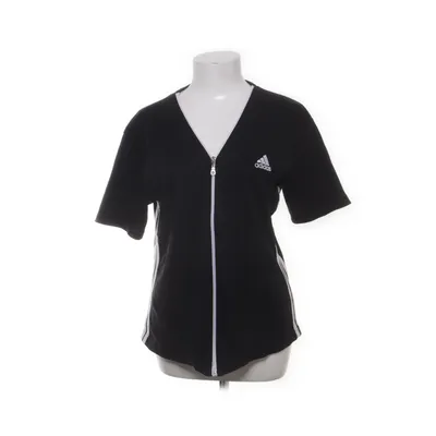 Top (Zwart, Wit) van Adidas Katoen