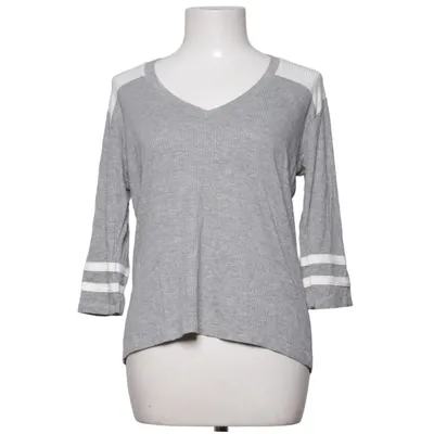 Haut (Gris, Blanc) de Monrow Élasthane, Viscose
