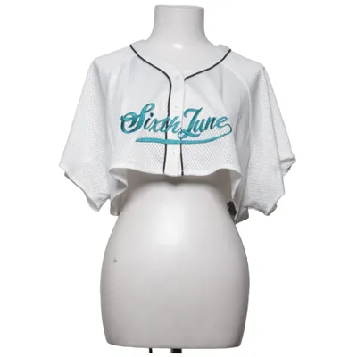 Baseballtröja (Vit) från Sixth June Polyester