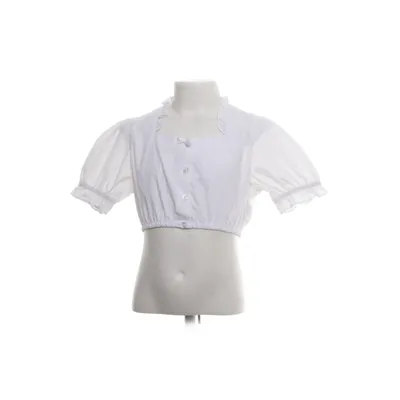 Crop top (White) from Krüger Madl Cotton, Polyester