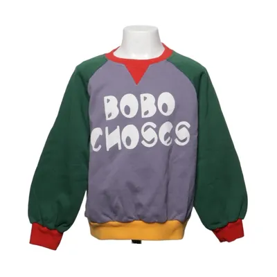 Sweatshirt (Vert, Rouge, Multicolore) de Bobo Choses Coton biologique