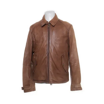 Jakke (Brun) fra Massimo Dutti Bomuld, Polyester