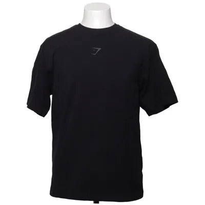 T-shirt (Noir) de Gymshark Coton, Élasthane