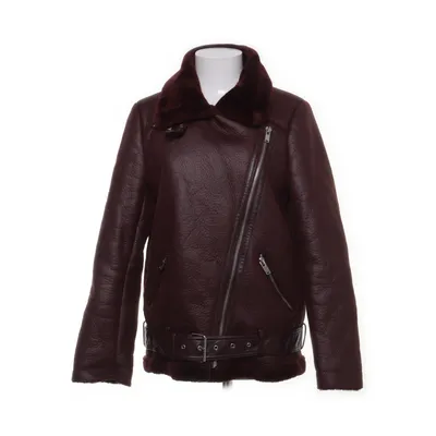 Shearlingjacka (Brun) från Zara Woman Outerwear Polyester, Polyuretan