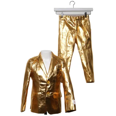 Kostym (Guldfärgad) från Opposuits Polyester