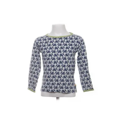 T-shirt à manches longues (Bleu, Blanc, Vert) de Loud + Proud Coton biologique