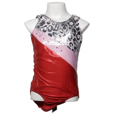 Turnpak (Rood, Meerkleurig) van Look-It Activewear Elastaan, Polyamide