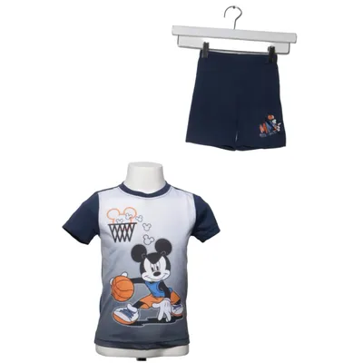 Ensemble (Bleu, Gris, Multicolore) de Disney Mickey Mouse Polyester